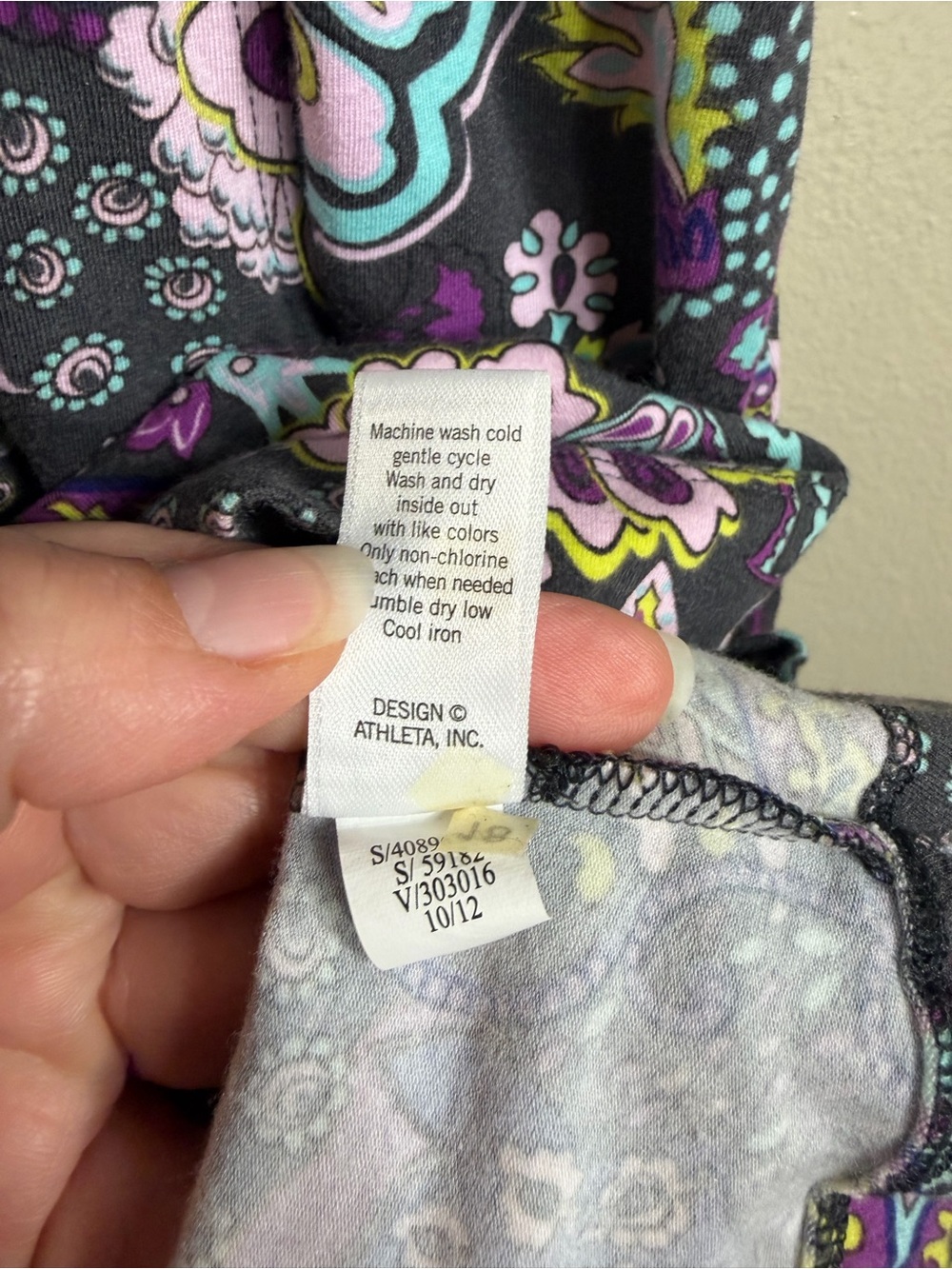 Athleta Jura Dress Paisley With Pockets Dress SP - Picture 6 of 7